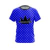 Brunswick Blue And White Dots CoolWick Bowling Jersey