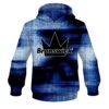 Brunswick Blue Canvas CoolWick Bowling Hoodie