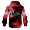 Brunswick Red Canvas CoolWick Bowling Hoodie