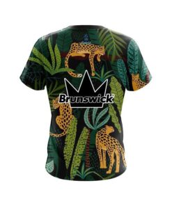 Alternative view of Brunswick Forest Leopard CoolWick Bowling Jersey