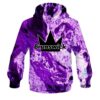 Brunswick Marble Purple CoolWick Bowling Hoodie