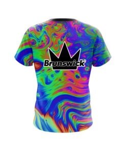 Alternative view of Brunswick Night Vision CoolWick Bowling Jersey