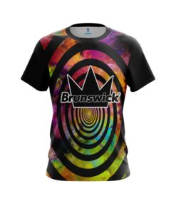 Brunswick Rainbow Swirl CoolWick Bowling Jersey