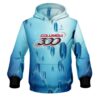 Columbia 300 Blue Atoms CoolWick Bowling Hoodie