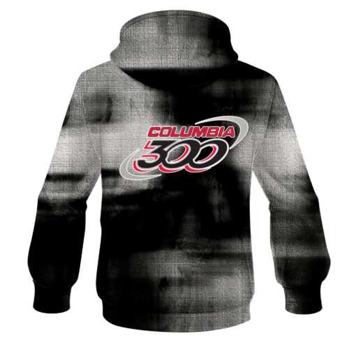 Columbia 300 Black Canvas CoolWick Bowling Hoodie - Image 2
