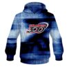 Columbia 300 Blue Canvas CoolWick Bowling Hoodie