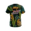 Columbia 300 Forest Leopard CoolWick Bowling Jersey - Image 2