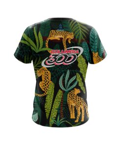 Alternative view of Columbia 300 Forest Leopard CoolWick Bowling Jersey