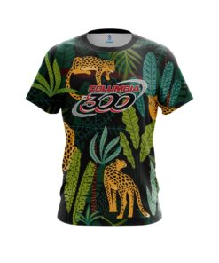 Columbia 300 Forest Leopard CoolWick Bowling Jersey