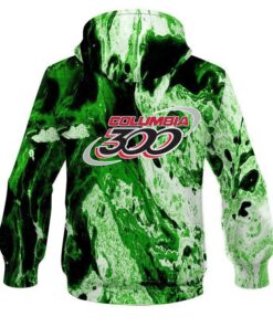Alternative view of Columbia 300 Marble Green CoolWick Bowling Hoodie