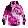 Columbia 300 Marble Pink CoolWick Bowling Hoodie