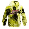 Columbia 300 Marble Yellow  CoolWick Bowling Hoodie - Image 2