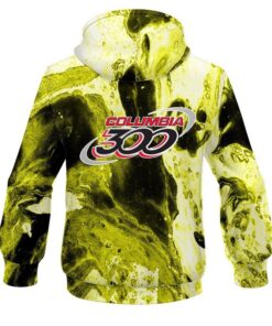 Alternative view of Columbia 300 Marble Yellow  CoolWick Bowling Hoodie