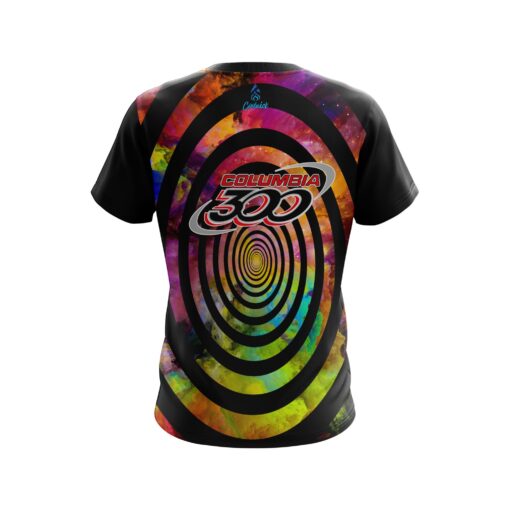 Columbia 300 Rainbow Swirl CoolWick Bowling Jersey - Image 2