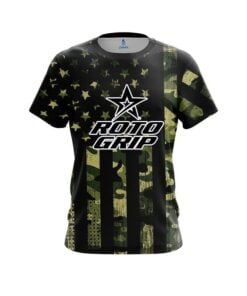 Roto Grip Camouflage Flag CoolWick Bowling Jersey