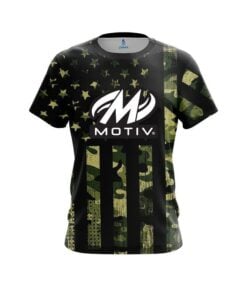 Motiv Camouflage Flag CoolWick Bowling Jersey