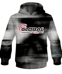 900 Global Black Canvas CoolWick Bowling Hoodie