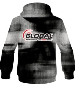 Alternative view of 900 Global Black Canvas CoolWick Bowling Hoodie