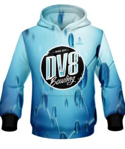 DV8 Blue Atoms CoolWick Bowling Hoodie