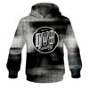 DV8 Black Canvas CoolWick Bowling Hoodie