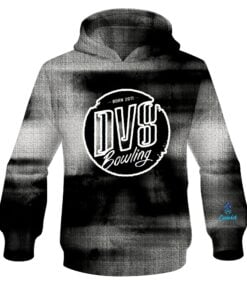 DV8 Black Canvas CoolWick Bowling Hoodie