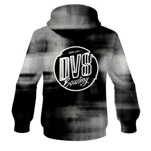 DV8 Black Canvas CoolWick Bowling Hoodie - Image 2