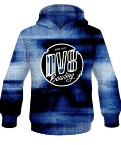 DV8 Blue Canvas CoolWick Bowling Hoodie