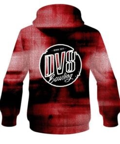 Alternative view of DV8 Red Canvas CoolWick Bowling Hoodie