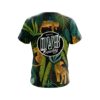 DV8 Forest Leopard CoolWick Bowling Jersey - Image 2