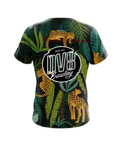 Alternative view of DV8 Forest Leopard CoolWick Bowling Jersey