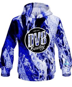 DV8 Marble Blue CoolWick Bowling Hoodie