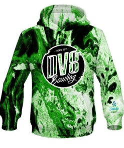 DV8 Marble Green CoolWick Bowling Hoodie