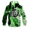 DV8 Marble Green CoolWick Bowling Hoodie - Image 2