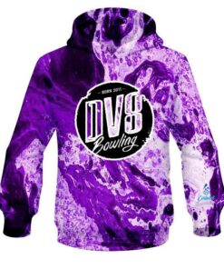 DV8 Marble Purple CoolWick Bowling Hoodie