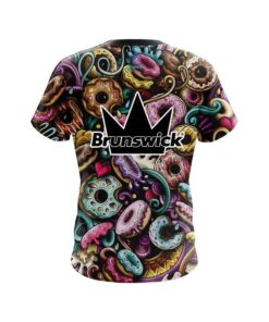 Alternative view of Brunswick Doughnut Explosion CoolWick Bowling Jersey