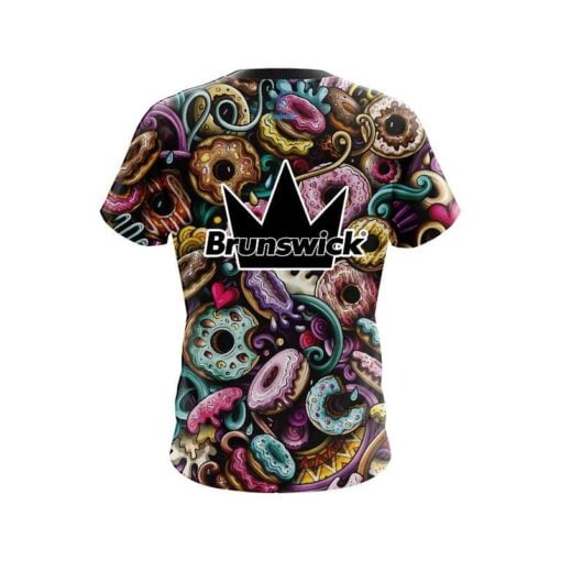 Brunswick Doughnut Explosion CoolWick Bowling Jersey - Image 2