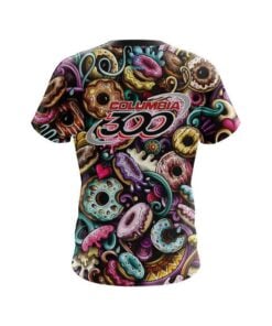 Alternative view of Columbia 300 Doughnut Explosion CoolWick Bowling Jersey