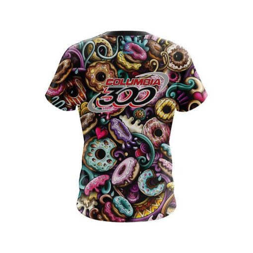 Columbia 300 Doughnut Explosion CoolWick Bowling Jersey - Image 2