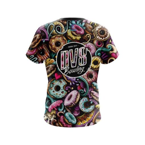 DV8 Doughnut Explosion CoolWick Bowling Jersey - Image 2