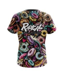 Alternative view of Radical Doughnut Explosion CoolWick Bowling Jersey