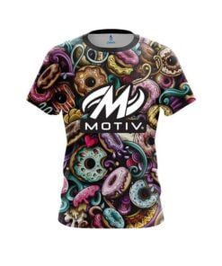 Motiv Doughnut Explosion CoolWick Bowling Jersey