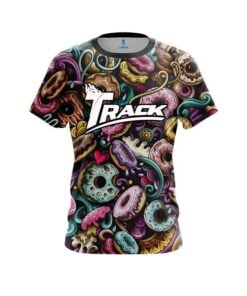 Track Doughnut Explosion CoolWick Bowling Jersey