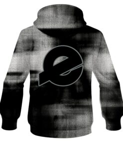 Alternative view of Ebonite Black Canvas CoolWick Bowling Hoodie