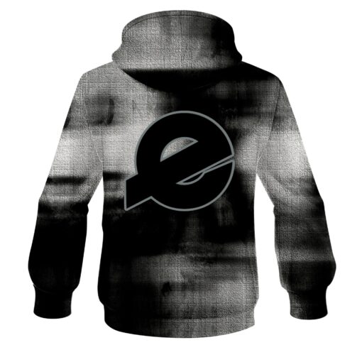 Ebonite Black Canvas CoolWick Bowling Hoodie - Image 2