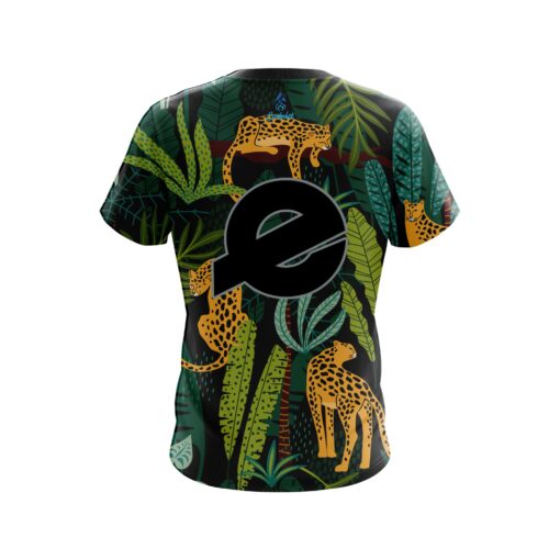 Ebonite Forest Leopard CoolWick Bowling Jersey - Image 2