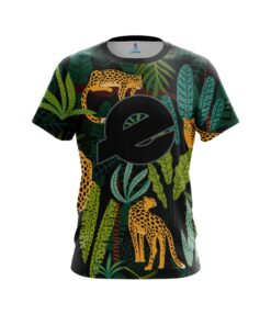 Ebonite Forest Leopard CoolWick Bowling Jersey