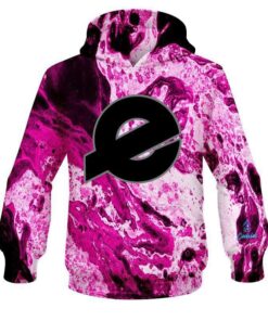 Ebonite Marble Pink CoolWick Bowling Hoodie