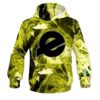 Ebonite Marble Yellow CoolWick Bowling Hoodie