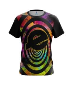 Ebonite Rainbow Swirl CoolWick Bowling Jersey