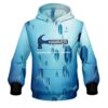 Hammer Blue Atoms CoolWick Bowling Hoodie
